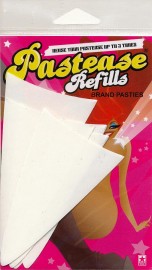 Pastease® Marque originale Recharges pour bretelles Bikini Merkin Pièces 3/6