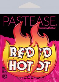 Pastease® Flammen Red Hot - Heißes Rot Brennende Nippel Pasties