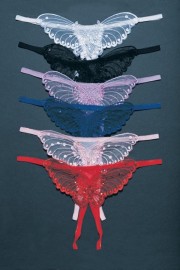 Leg Avenue 2600 Designer Schmetterling String ouvert