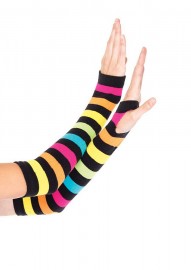 Leg Avenue 2031  Neon Regenbogenhandschuhe