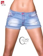 Skinsix SW 361 Designer Jeans Shorts Gr. XS, S, M, 32, 34, 36