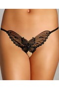 Leg Avenue 2600 Butterfly Crotchless Thong